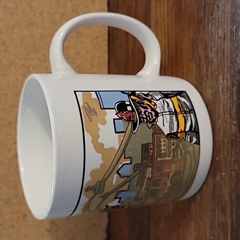 WonderMugs Color Changing Firefighter Mug